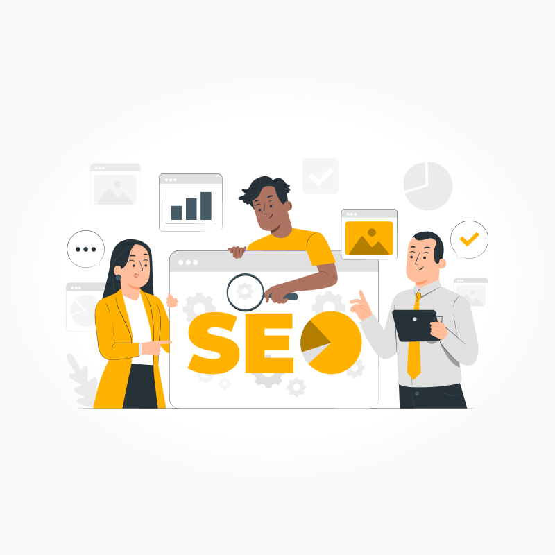 skupina lidí stojících vedle tabule