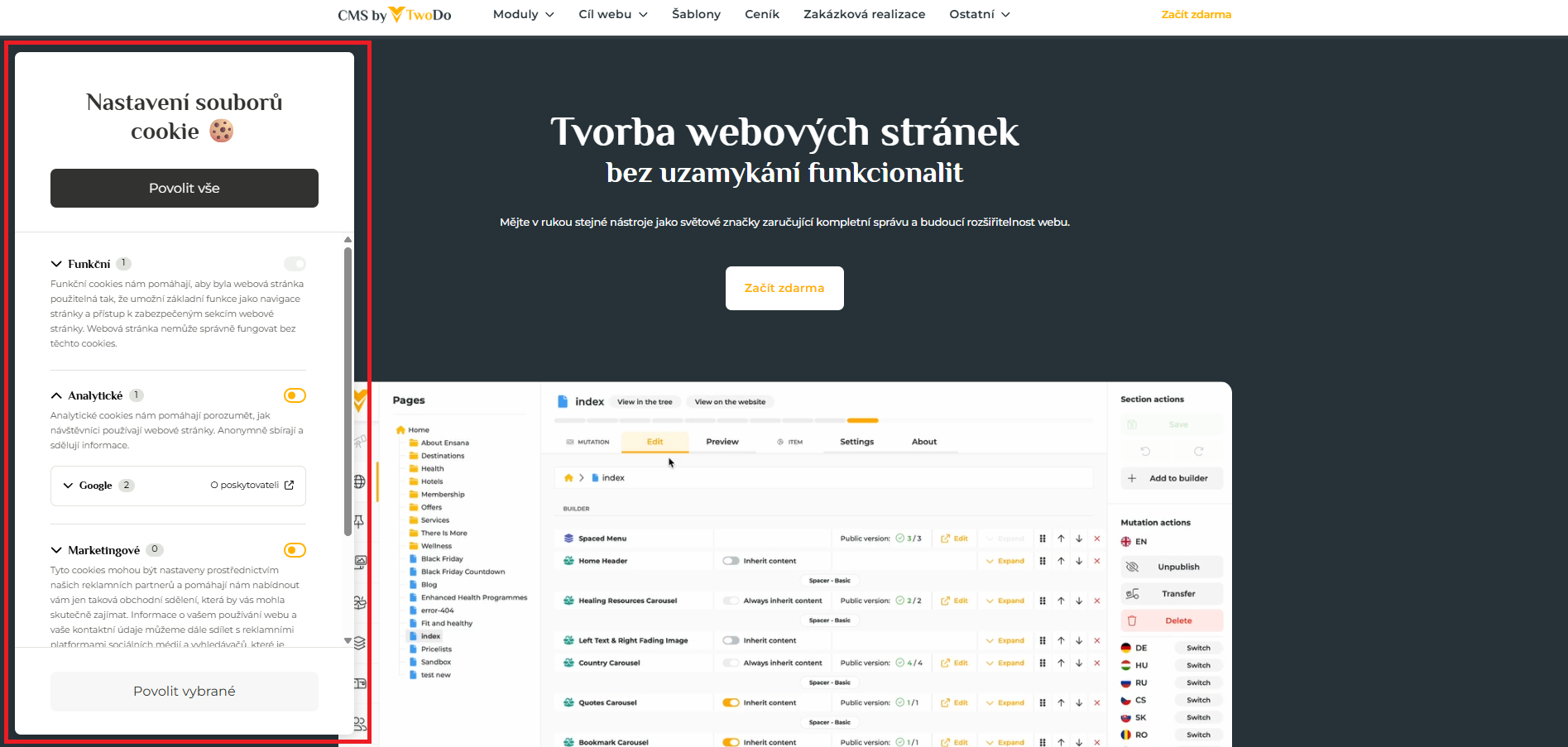 screenshot počítače