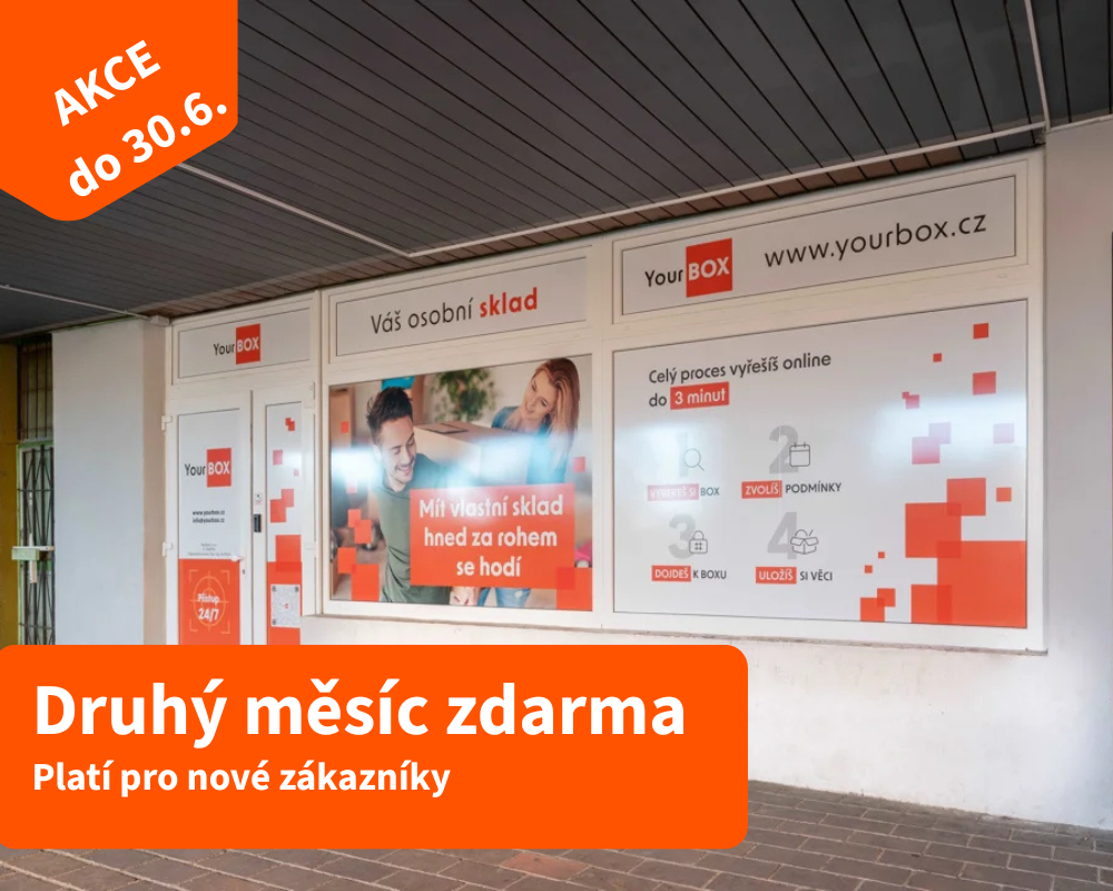 Výloha obchodu s cedulemi na zdi