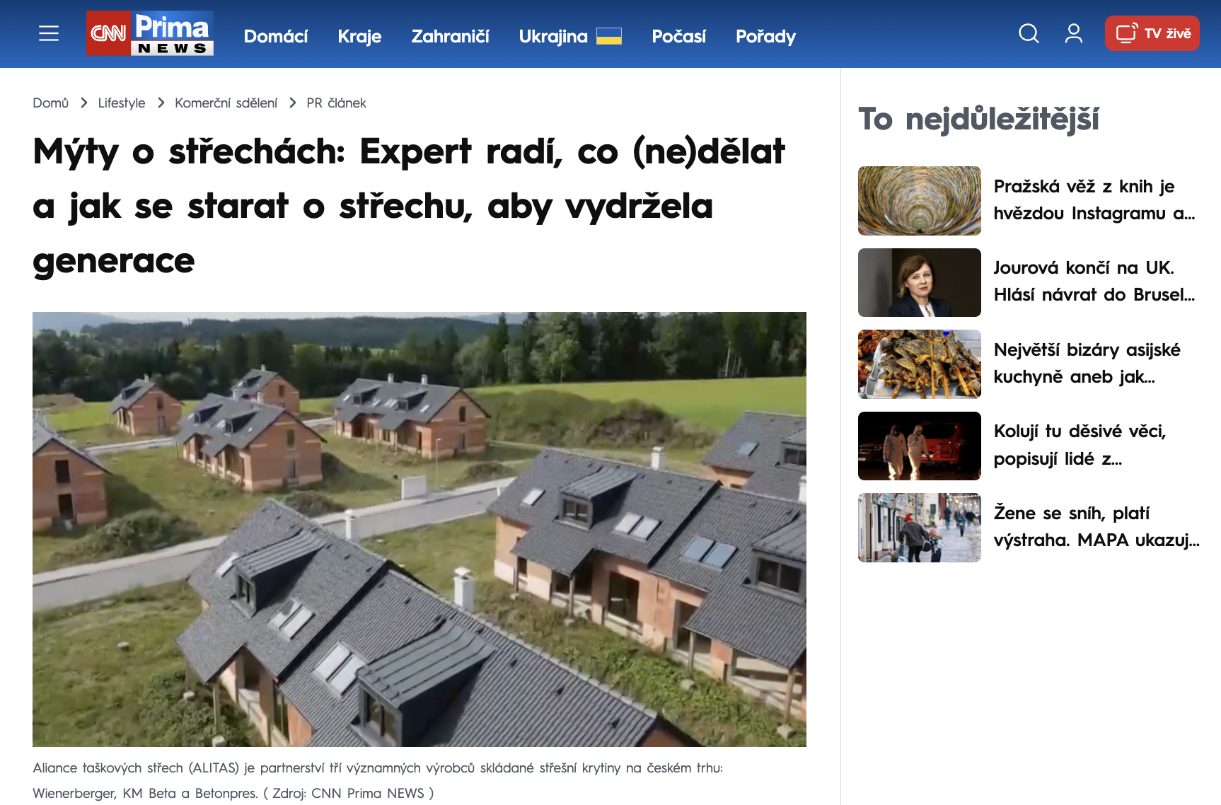 snímek obrazovky webové stránky